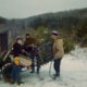 Cutting a Christmas Tree