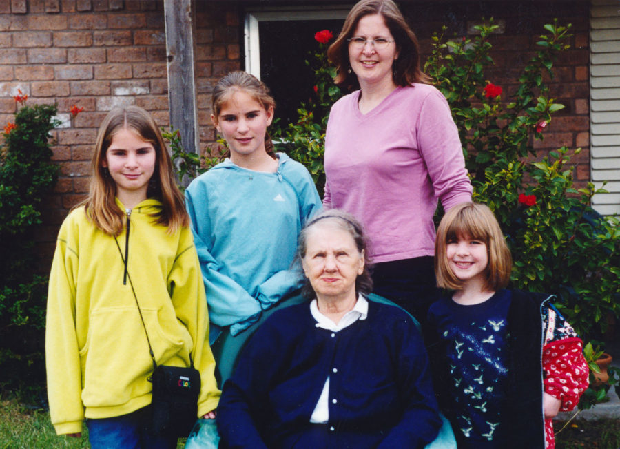 Ladies with Marian on a Texas visit