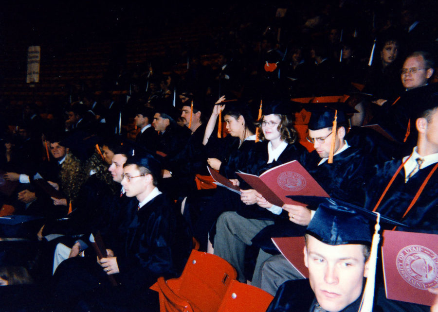 Diana Sitting at Graduation