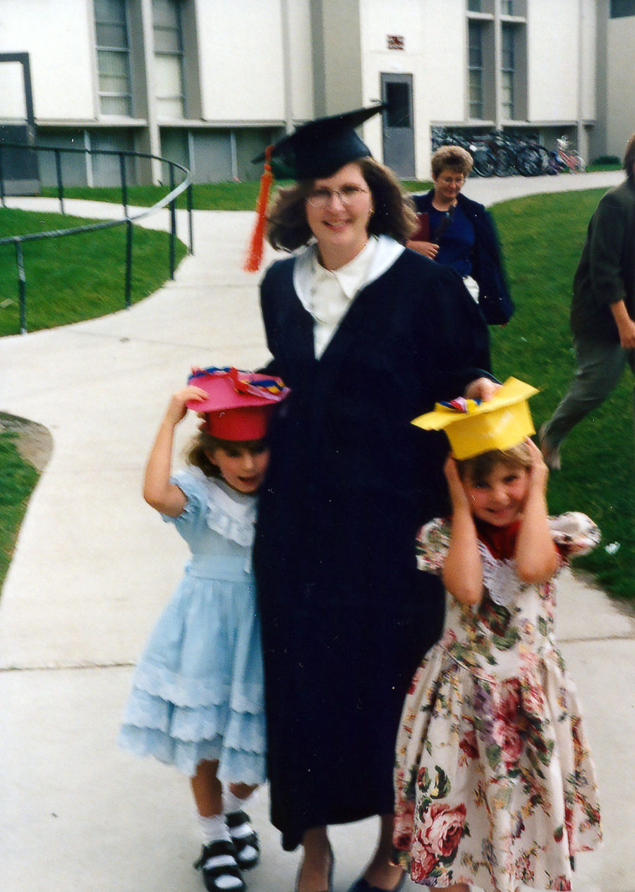 Diana and Twins at Graduation