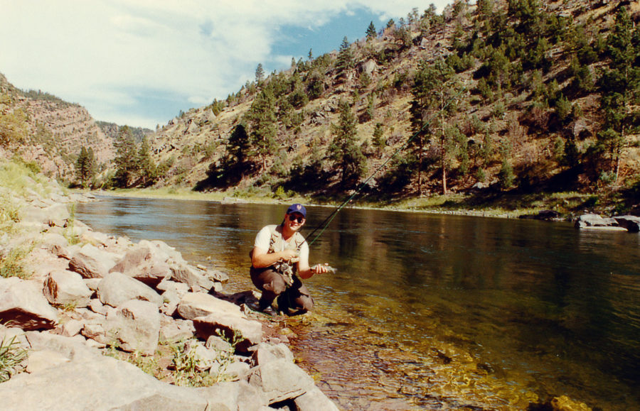 Alan First Time Fishing Green River