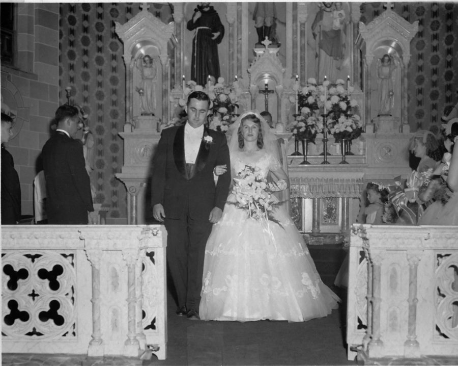 Coming Down Aisle