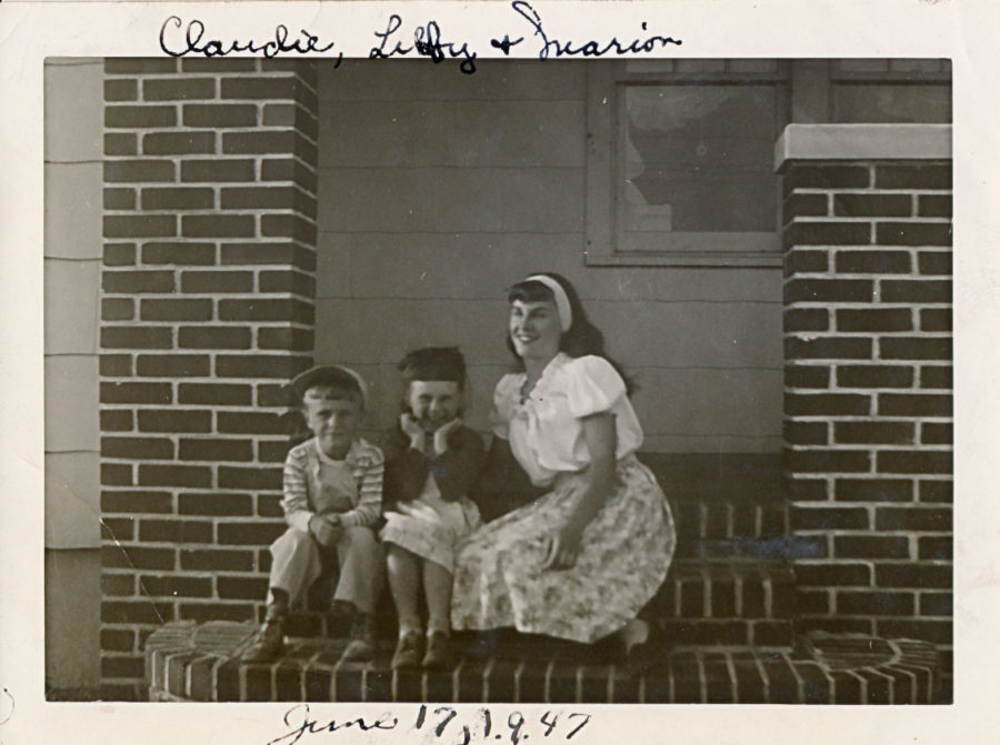 Marian, Claude Jr. and Libby