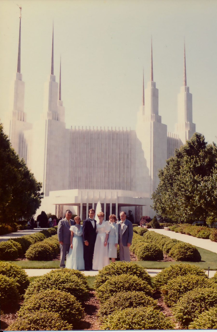 Marriage in Front of DC Temple