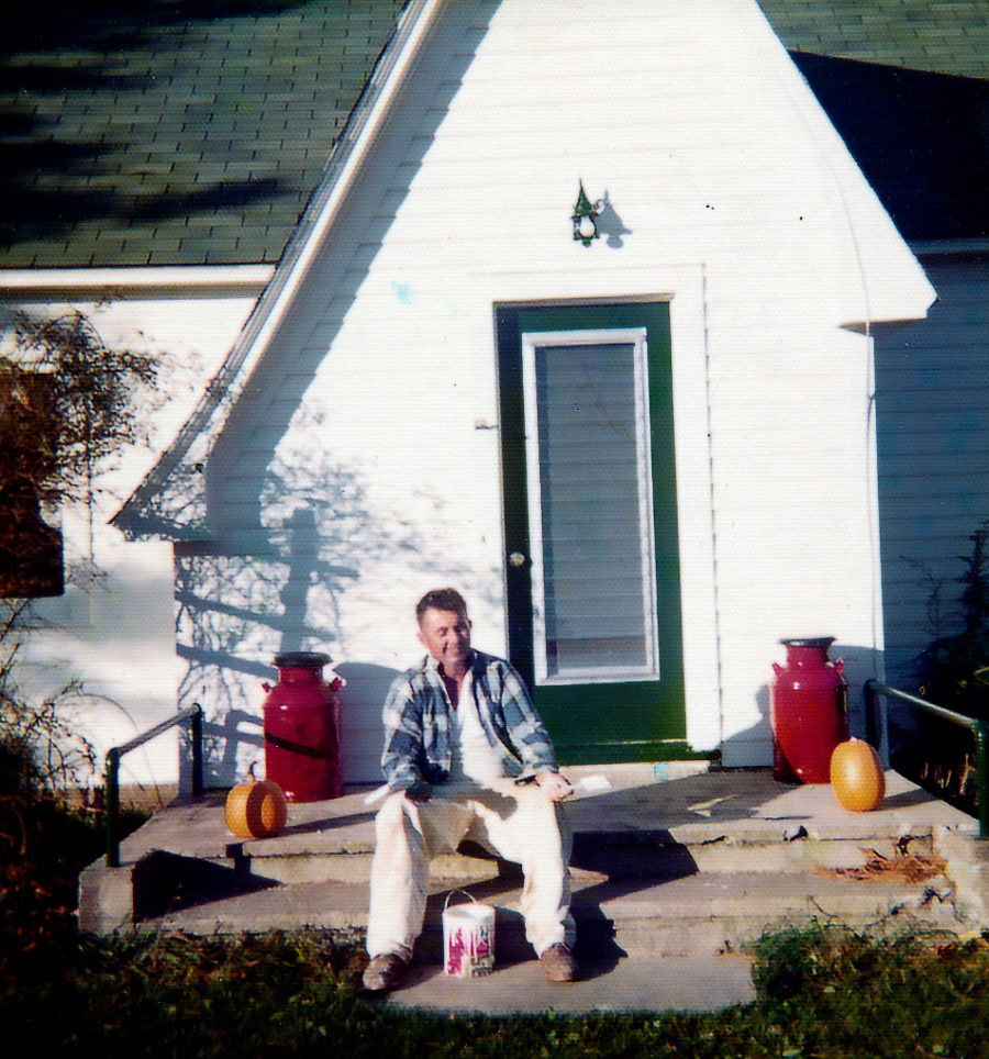 John in Front of House