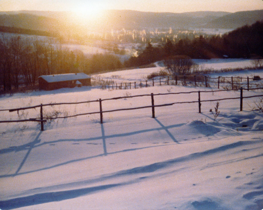 Winter View from Hill