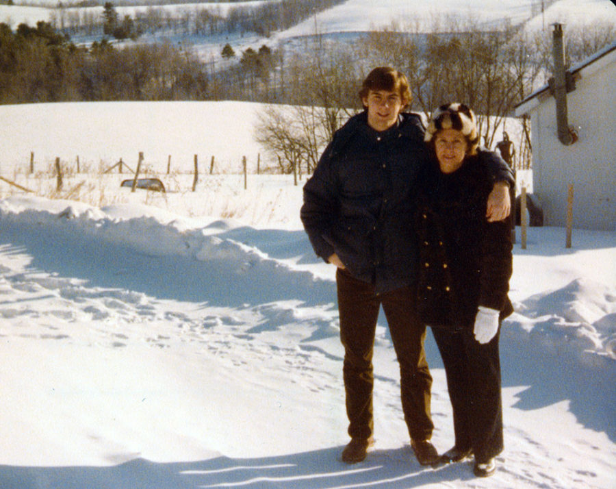 Marian and Alan Before Church – 1981