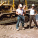 Mark and Al goofing with One of the Operators on a Visit at Tioga Hammond Dam – 1978